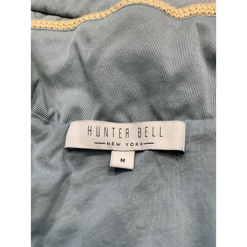 Hunter Bell Nyc Quilted Periwinkle Pippa Vest Size Medium - Picture 4 of 5